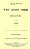 [Gutenberg 58160] • Allen's West London Street Directory, 1868